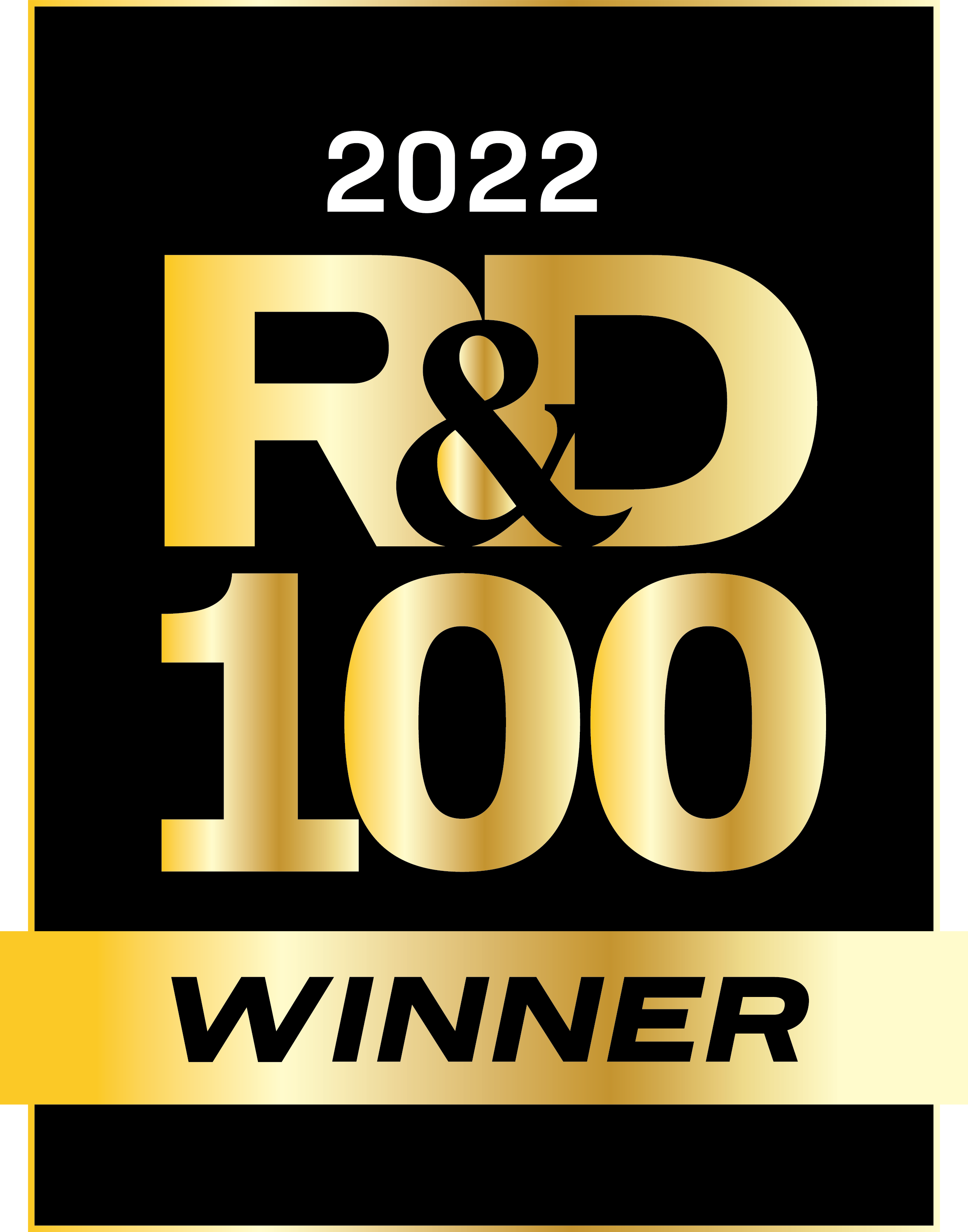 2022 R&D 100 Winner Logo