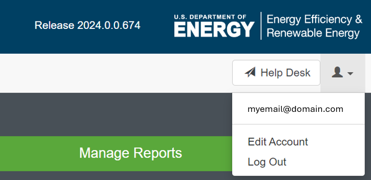 Audit Template Profile Menu