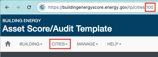 Audit Template City ID